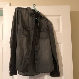 Joe Jeans Grey Denim Shirt